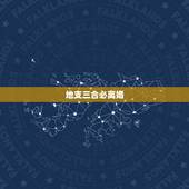地支三合必离婚，地支、三合、三会、六合、六害、三刑各代表的意义