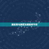属蛇男与属蛇女婚配好不好，千万别娶属蛇的女人
