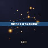 属鸡二月份12个属相自查表，属鸡的和什么属相最相配 12属相婚配表 相