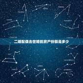 二婚配偶去世婚前房产份额是多少，二婚双方子女都成家，丈夫去世，婚前房产