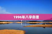 1996年八字命理，2022 年庚子动婚姻宫的八字