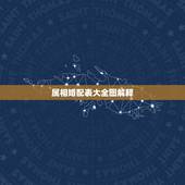 属相婚配表大全图解释，属相婚配十二生肖朋友