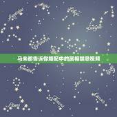 马未都告诉你婚配中的属相禁忌视频，婚配中生肖相克，有什么办法化解？