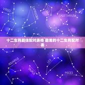 十二生肖最佳配对表格 最准的十二生肖配对表