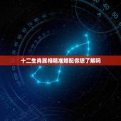 十二生肖属相精准婚配你想了解吗，十二生肖婚配的可信度有多少