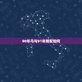 90年马与91年婚配如何，1990年属马以1991年的人婚配好吗