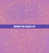属龙的今年分别多少岁，属龙男更佳婚配