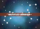 老鼠为什么在12属相排名第一，十二生肖指的是什么？有什么传说？鼠为什么