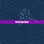 财库在哪柱最好，家中财位在哪里图解