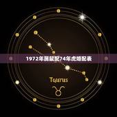 1972年属鼠配74年虎婚配表，1972属鼠和1974年属虎相配吗，