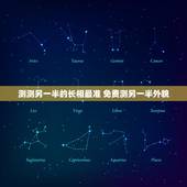 测测另一半的长相最准 免费测另一半外貌