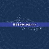 属马今年多大岁数2022，2022年属马人的全年运势
