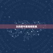女的属牛属相婚配表，女孩属牛的婚配表，和什么最合？