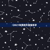 2021年男孩牛宝宝名字，2021年牛宝宝男孩取名有寓意