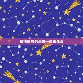 属相属马的是哪一年出生的，2022年属马的男孩是什么命