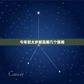 今年犯太岁都是哪几个属相，今年有哪些生肖是属于犯太岁或冲太岁的？大神们