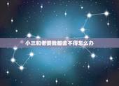 小三和老婆我都舍不得怎么办，老婆和小三都放不下怎么办？