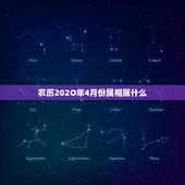 农历202O年4月份属相属什么，2023年农历4月28日9点30分属什