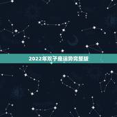 2022年双子座运势完整版，双子座2021年运势怎么样？是不是突飞猛进