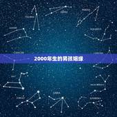 2000年生的男孩姻缘，两个2000年龙婚姻合不合