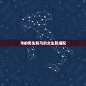 羊的男生和马的女生能婚配，属马的女和属羊的男能配婚吗