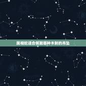 属相蛇适合佩戴哪种木制的吊坠，属蛇的佩戴什么属相吊坠