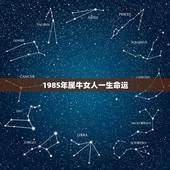 1985年属牛女人一生命运，帮我算属牛1985年出生的一生的命运和 财