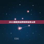 2022属蛇的运势和财运怎么样，2022年的蛇年运气怎样