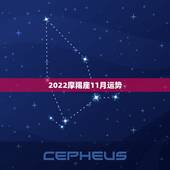 2022摩羯座11月运势，摩羯座10月运势2021