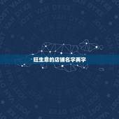 旺生意的店铺名字两字，旺生意的名字有哪些？