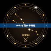 1987年兔34岁财运，87年属兔34岁有一劫2021