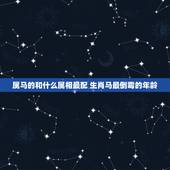 属马的和什么属相最配 生肖马最倒霉的年龄