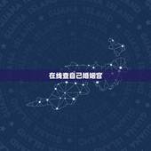 在线查自己婚姻宫，如何查个人婚姻记录
