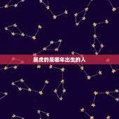 属虎的是哪年出生的人，属虎今年几岁了