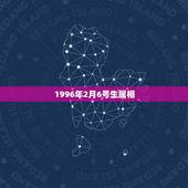 1996年2月6号生属相，我是1996年出生，阴历生日2月14，那阳历