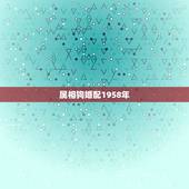 属相狗婚配1958年，52年龄属蛇男和58年的属狗女婚姻相配吗？