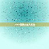 2005属什么生肖属相，2005年属什么生肖多大岁数？