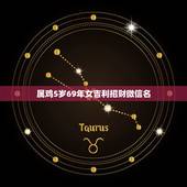 属鸡5岁69年女吉利招财微信名，属鸡的人起怎样的网名可以增加好运气