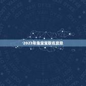 2023年兔宝宝取名宜忌 2023兔年宝宝起名不宜用哪些字