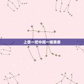 上香一把中间一根黑香，我上香的时候，一把香突然从中间着，就那一根