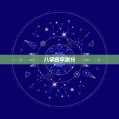 八字名字测分，名字测试生辰八字打分