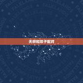 天秤和双子配对，天平座和双子座的婚姻指数