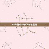 85年属牛36岁下半年运势，1985年属牛女下半年财运如何