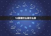 12属相什么身什么命，十二生肖各是什么命
