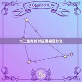 十二生肖的对应属相是什么，十二生肖分别是什么？