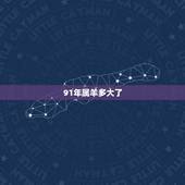 91年属羊多大了，1991年属羊2022 年多大