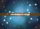 1983年属猪2023年运势，83年2021年属猪运势