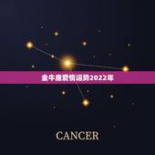 金牛座爱情运势2022年，2021年金牛座和金牛座的爱情运势怎么样