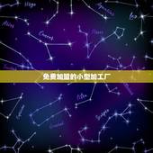 免费加盟的小型加工厂，小型加工厂加盟项目