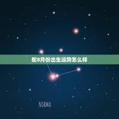 蛇8月份出生运势怎么样，属蛇.8月25 出生2008年的运程
